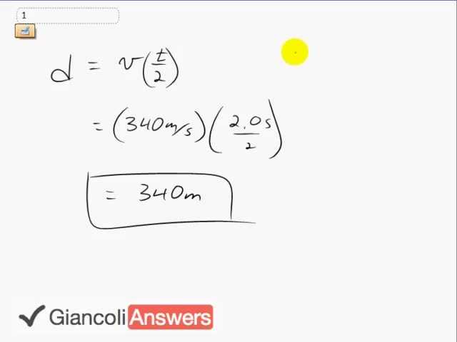 Giancoli 6th Edition, Chapter 12, Problem 1 solution video poster