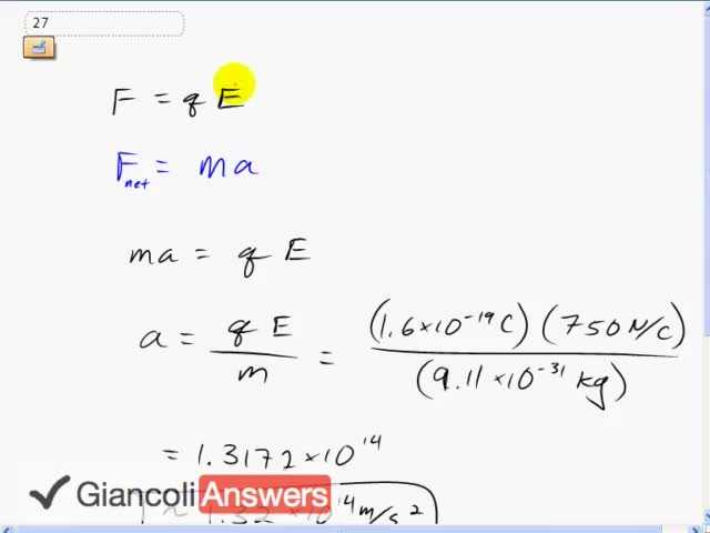 Giancoli 6th Edition, Chapter 16, Problem 27 solution video poster