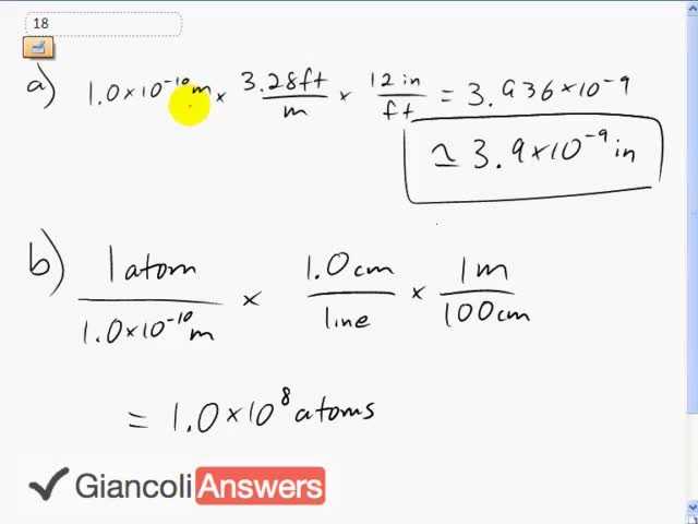 Giancoli 6th Edition, Chapter 1, Problem 18 solution video poster