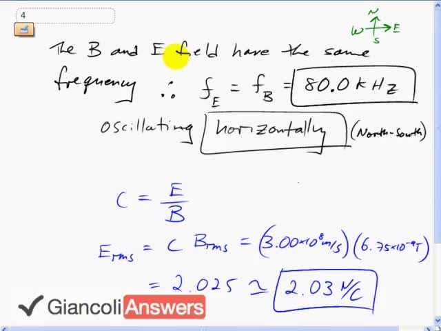 Giancoli 6th Edition, Chapter 22, Problem 4 solution video poster
