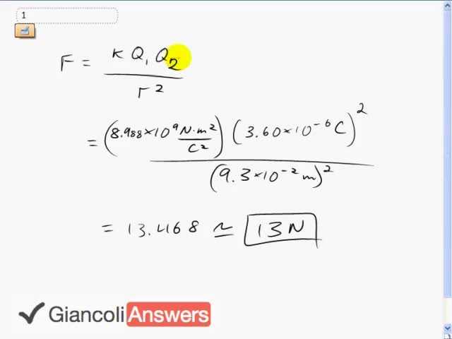 Giancoli 6th Edition, Chapter 16, Problem 1 solution video poster