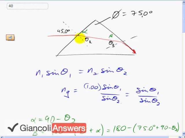 Giancoli 6th Edition, Chapter 23, Problem 40 solution video poster