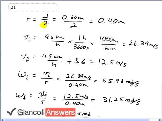 Giancoli 6th Edition, Chapter 8, Problem 21 solution video poster