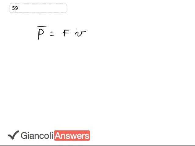 Giancoli 6th Edition, Chapter 6, Problem 59 solution video poster
