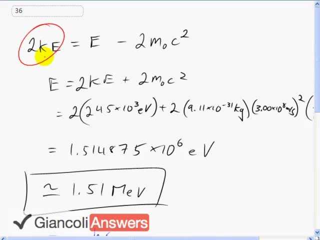 Giancoli 6th Edition, Chapter 27, Problem 36 solution video poster