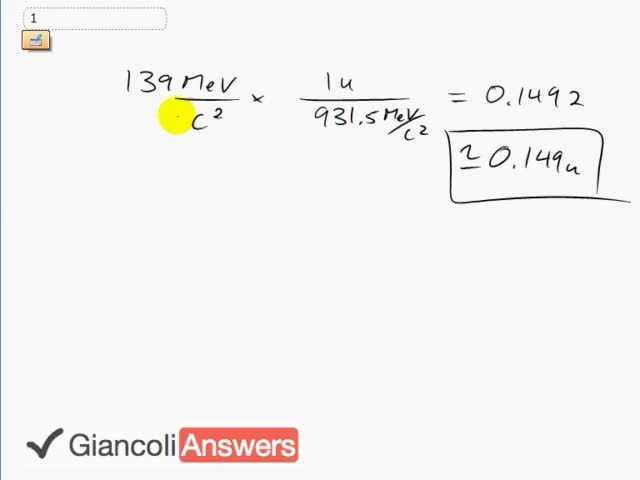 Giancoli 6th Edition, Chapter 30, Problem 1 solution video poster