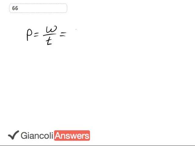 Giancoli 6th Edition, Chapter 6, Problem 66 solution video poster
