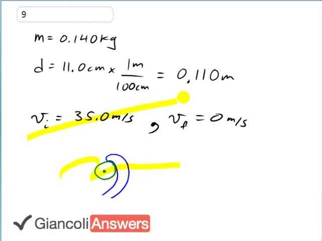 Giancoli 6th Edition, Chapter 4, Problem 9 solution video poster
