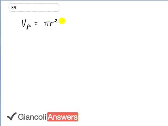 Giancoli 6th Edition, Chapter 10, Problem 39 solution video poster