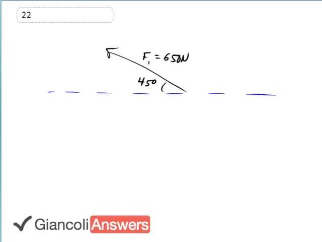 Giancoli 6th Edition, Chapter 4, Problem 22 solution video poster