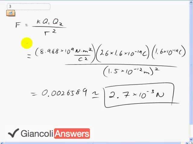 Giancoli 6th Edition, Chapter 16, Problem 3 solution video poster
