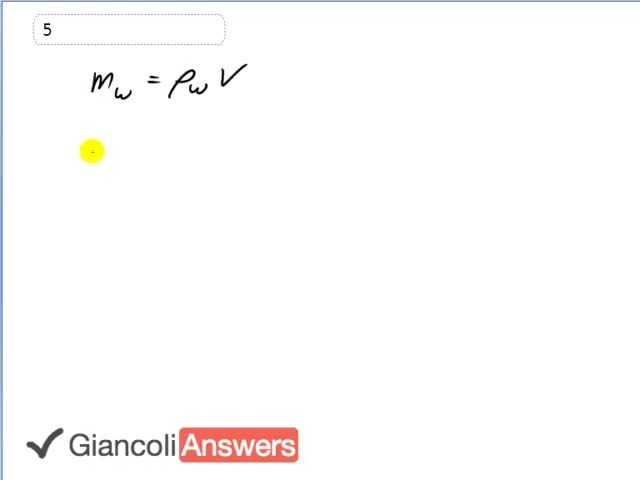 Giancoli 6th Edition, Chapter 10, Problem 5 solution video poster