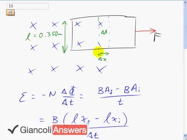 Giancoli 6th Edition, Chapter 21, Problem 15 solution video poster