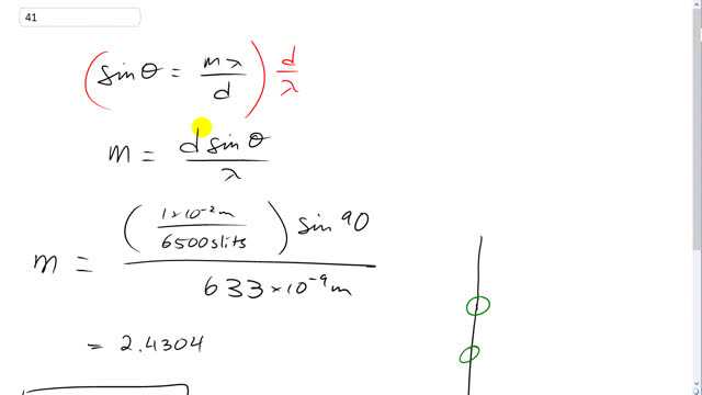 Giancoli 7th "Global" Edition, Chapter 24, Problem 40 solution video poster