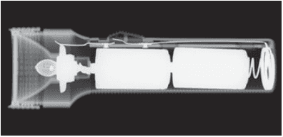 Problem 40 (X-ray of a flashlight).