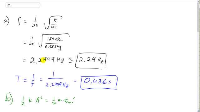 Giancoli 7th Edition, Chapter 11, Problem 21 solution video poster