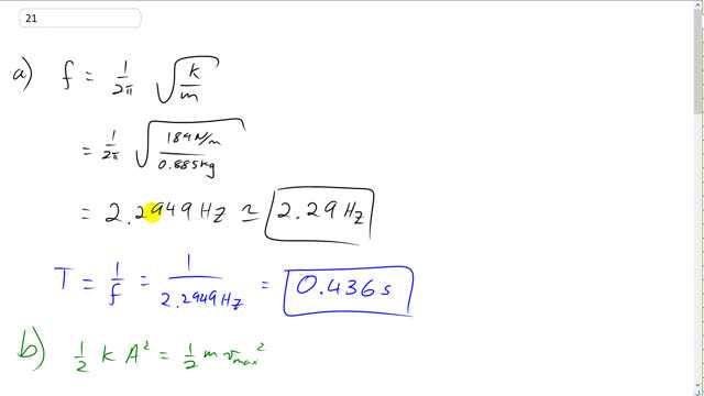 Giancoli 7th Edition, Chapter 11, Problem 21 solution video poster