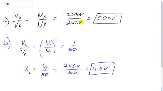 Giancoli 7th Edition, Chapter 21, Problem 30 solution video poster