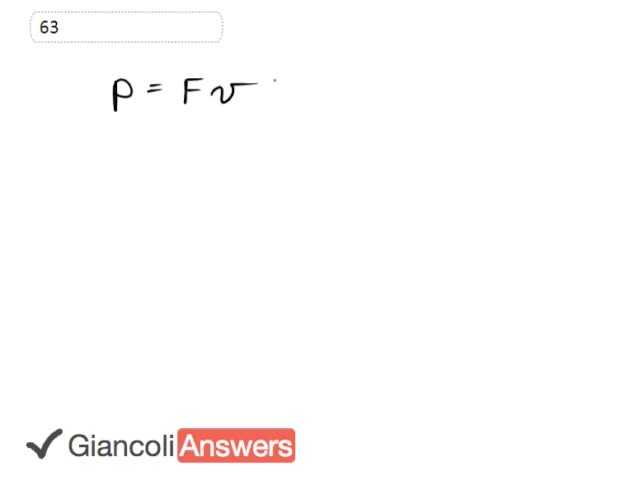 Giancoli 6th Edition, Chapter 6, Problem 63 solution video poster