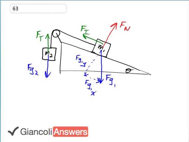 Giancoli 6th Edition, Chapter 4, Problem 63 solution video poster
