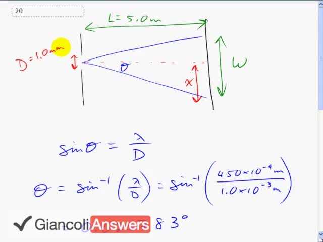 Giancoli 6th Edition, Chapter 24, Problem 20 solution video poster