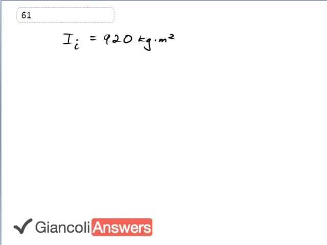 Giancoli 6th Edition, Chapter 8, Problem 61 solution video poster