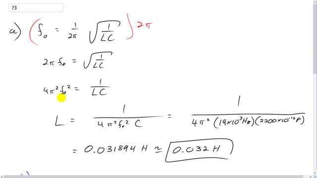 Giancoli 7th Edition, Chapter 21, Problem 73 solution video poster