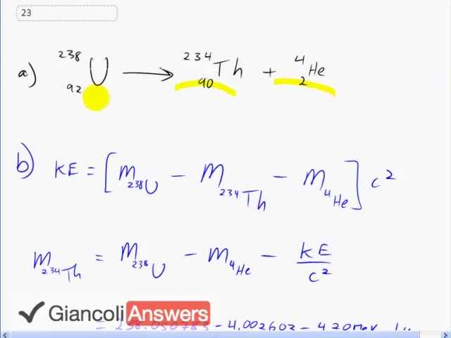Giancoli 6th Edition, Chapter 30, Problem 23 solution video poster