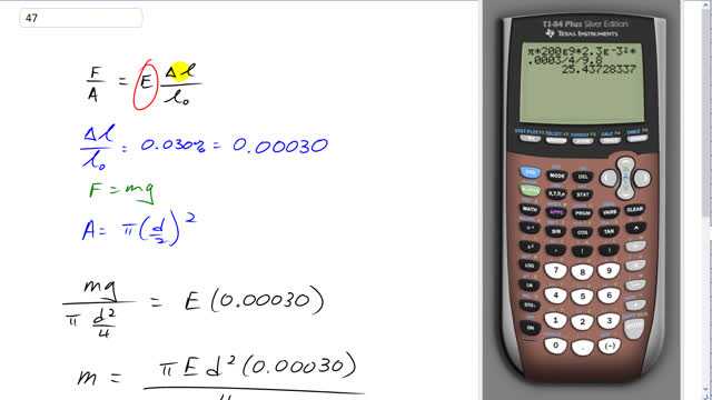 Giancoli 7th "Global" Edition, Chapter 9, Problem 44 solution video poster