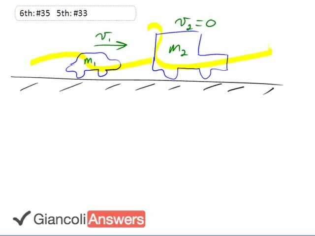 Giancoli 6th Edition, Chapter 7, Problem 35 solution video poster