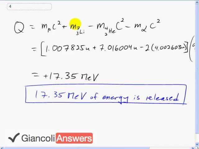 Giancoli 6th Edition, Chapter 31, Problem 4 solution video poster