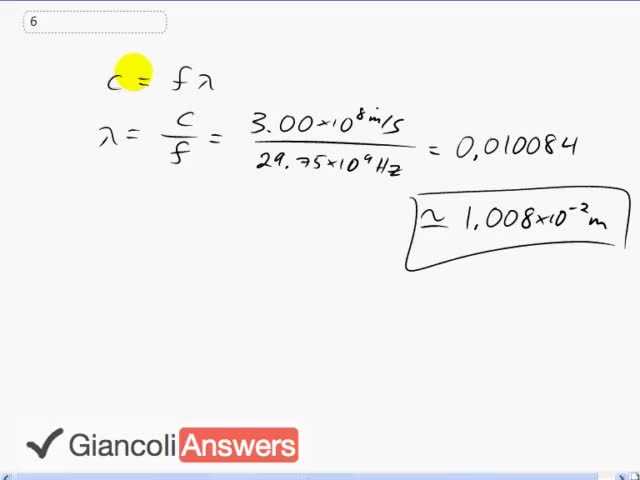 Giancoli 6th Edition, Chapter 22, Problem 6 solution video poster