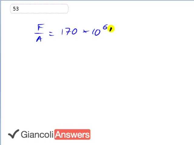 Giancoli 6th Edition, Chapter 9, Problem 53 solution video poster