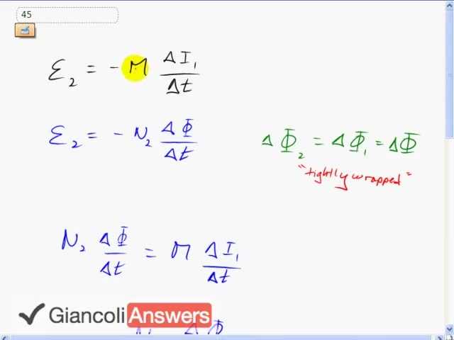 Giancoli 6th Edition, Chapter 21, Problem 45 solution video poster