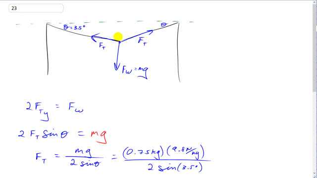 Giancoli 7th Edition, Chapter 9, Problem 23 solution video poster