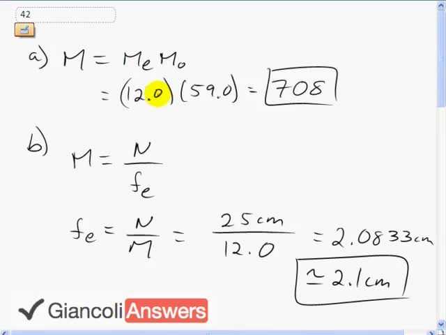 Giancoli 6th Edition, Chapter 25, Problem 42 solution video poster