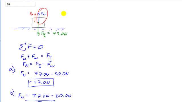 Giancoli 7th Edition, Chapter 4, Problem 20 solution video poster