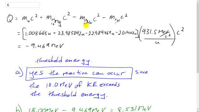 Giancoli 7th "Global" Edition, Chapter 31, Problem 6 solution video poster