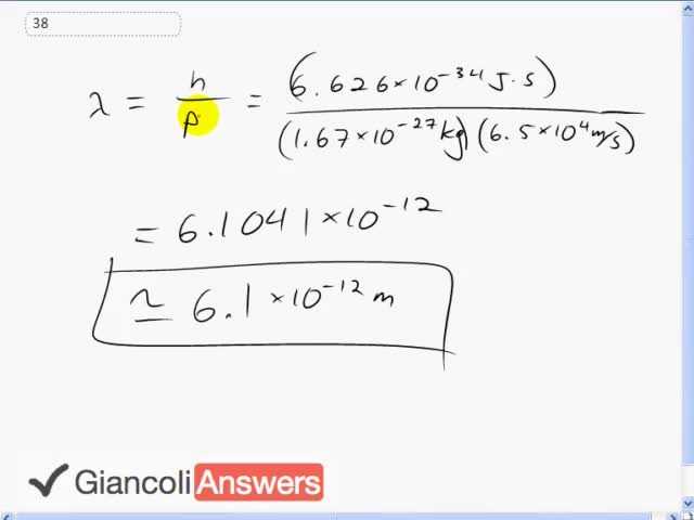 Giancoli 6th Edition, Chapter 27, Problem 38 solution video poster
