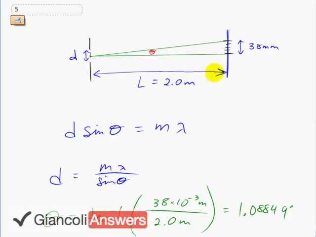 Giancoli 6th Edition, Chapter 24, Problem 5 solution video poster
