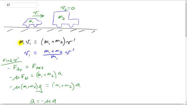 Giancoli 7th Edition, Chapter 7, Problem 37 solution video poster