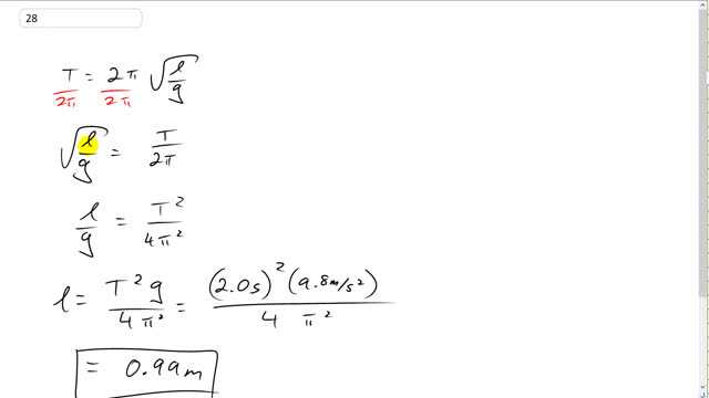 Giancoli 7th Edition, Chapter 11, Problem 28 solution video poster