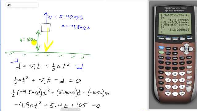 Giancoli 7th Edition, Chapter 2, Problem 49 solution video poster