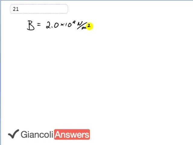 Giancoli 6th Edition, Chapter 10, Problem 21 solution video poster