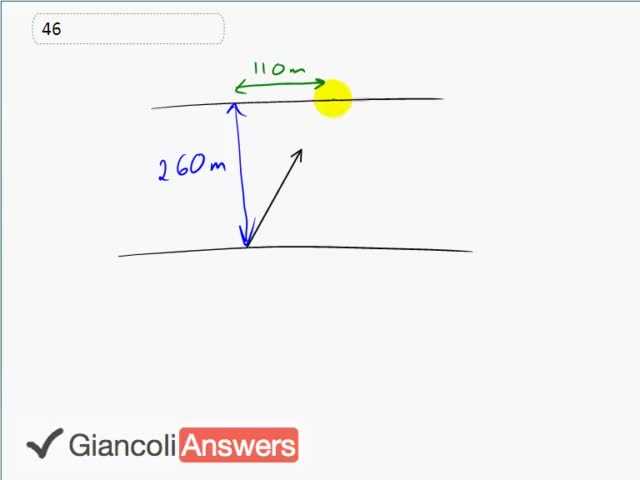 Giancoli 6th Edition, Chapter 3, Problem 46 solution video poster