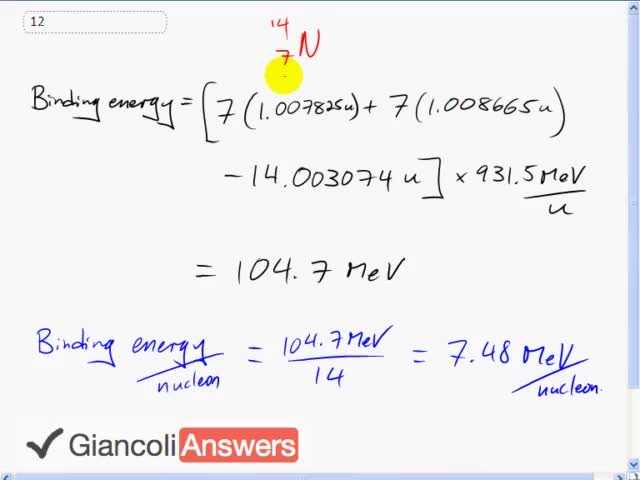 Giancoli 6th Edition, Chapter 30, Problem 12 solution video poster