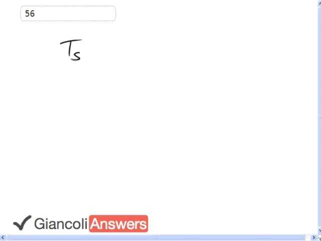 Giancoli 6th Edition, Chapter 5, Problem 56 solution video poster