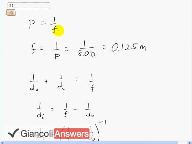 Giancoli 6th Edition, Chapter 23, Problem 51 solution video poster