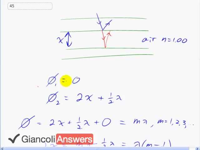 Giancoli 6th Edition, Chapter 24, Problem 45 solution video poster