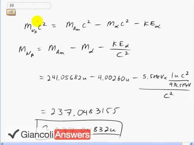 Giancoli 6th Edition, Chapter 26, Problem 39 solution video poster